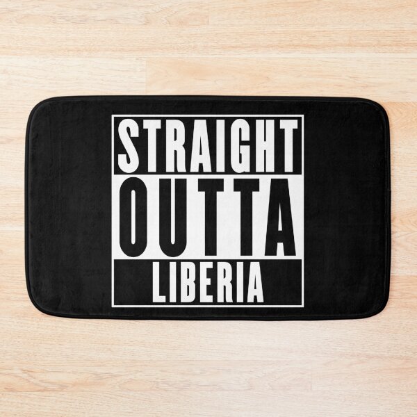 Item preview, Straight Outta Liberia designed and sold by RandomStuffShop.