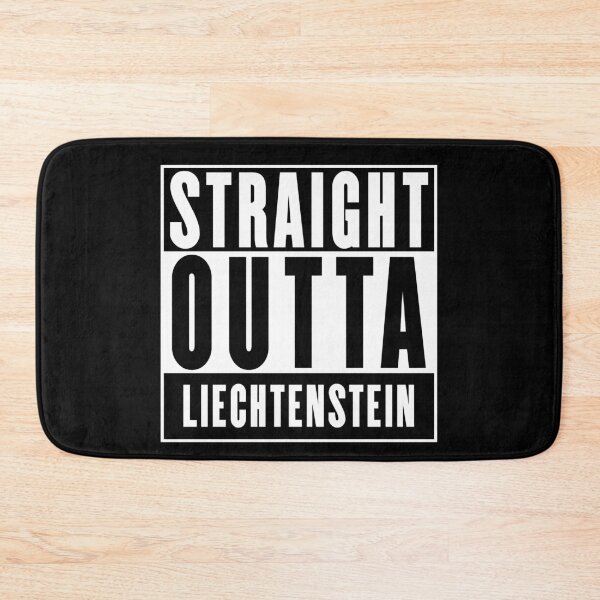 Item preview, Straight Outta Liechtenstein designed and sold by RandomStuffShop.