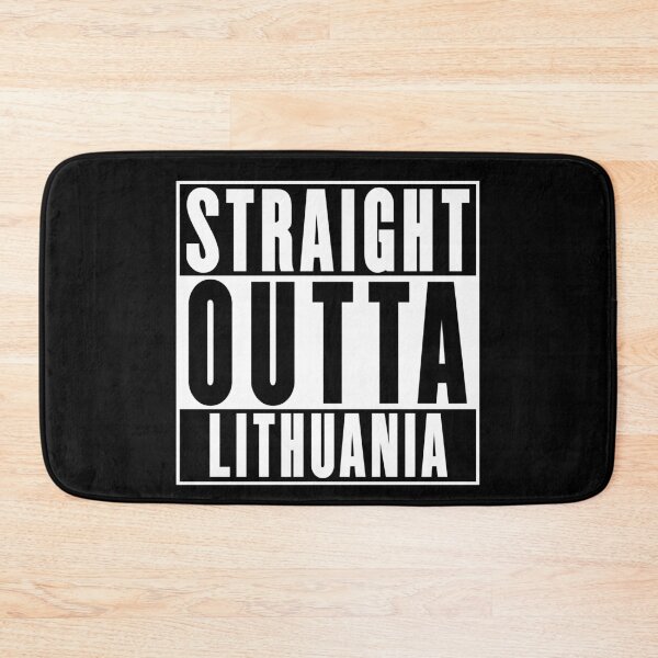 Item preview, Straight Outta Lithuania designed and sold by RandomStuffShop.