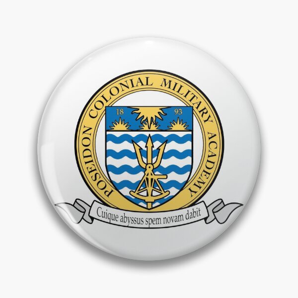 Item preview, Poseidon Colonial Military Academy crest designed and sold by simondodd.