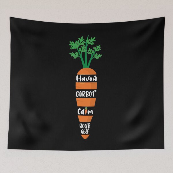 Item preview, Have A Carrot Calm Yourself Funny Vegan designed and sold by Aminepop.