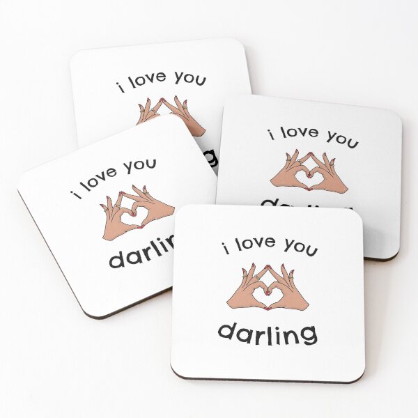 Item preview,  Love t-shirt - I love you darling - gift - birthday designed and sold by ali998.