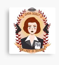 Dana Scully Canvas Print