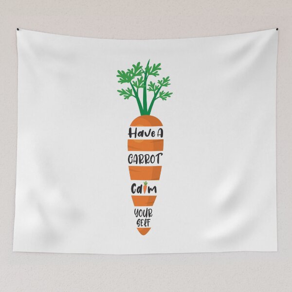 Item preview, Have A Carrot Calm Yourself Funny Vegan designed and sold by Aminepop.