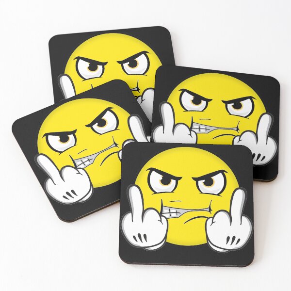 Item preview, Fuck you emoji designed and sold by Schallerer.