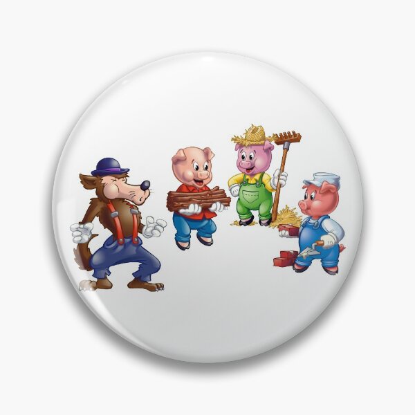 Item preview, Three Little Pigs and the Big Bad Wolf (animated) designed and sold by William Danner.