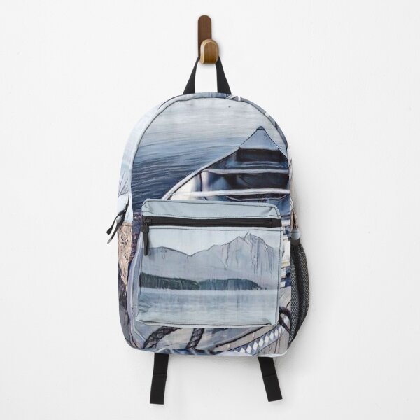 Item preview, GALATHI Winter Canoes between the Mountains - Boats designed and sold by Galathi Designs.