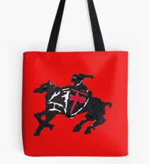 Horse And Knight Tote Bag
