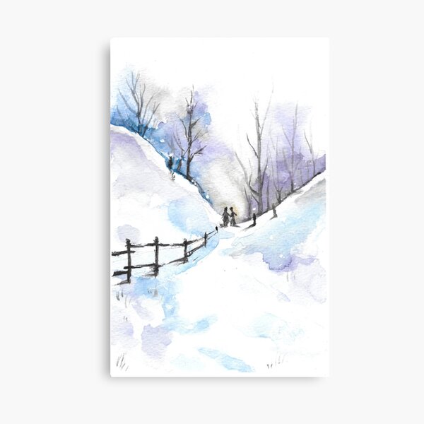 Item preview, A Winter Walk in the Woods designed and sold by Miya0621.