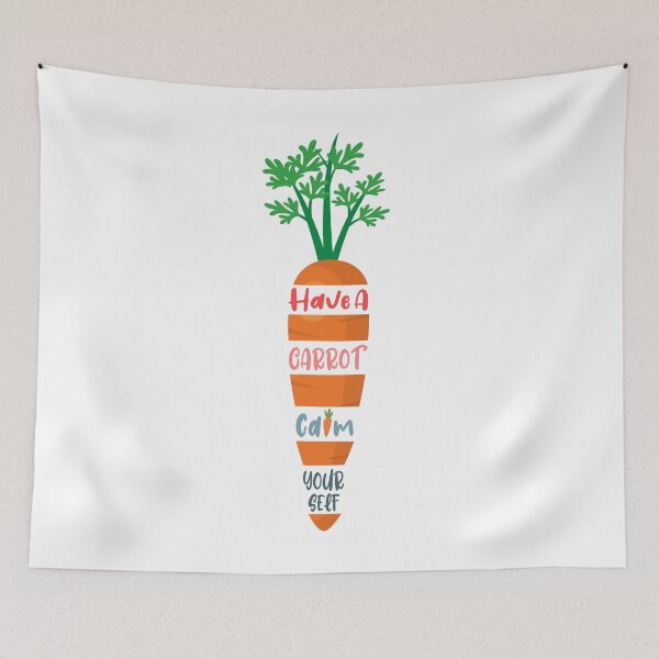 Item preview, Have A Carrot Calm Yourself Funny Vegan designed and sold by Aminepop.