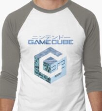 Vaporwave Gamecube Men's Baseball ¾ T-Shirt