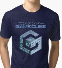 Vaporwave Gamecube Tri-blend T-Shirt