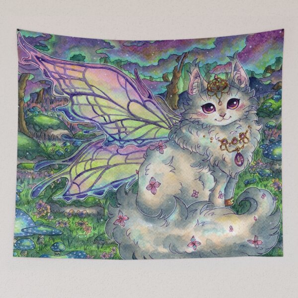 Item preview, Faerie Cat Queen Titania designed and sold by Monniponi.