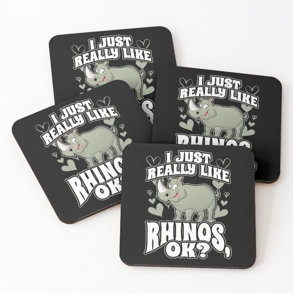 Item preview, I Just Really Like Rhinos OK designed and sold by Hananiah Merch.