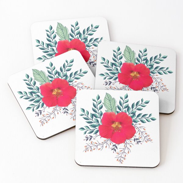 Item preview, Tropical flowers designed and sold by fowons.
