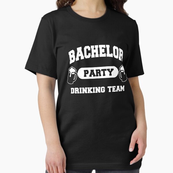 Item preview, Bachelor Party Drinking Team designed and sold by goodtogotees.