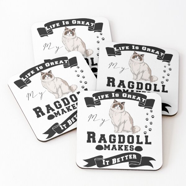 Item preview, Life Is Great Ragdoll Makes It Better designed and sold by . JustBeUnique ..
