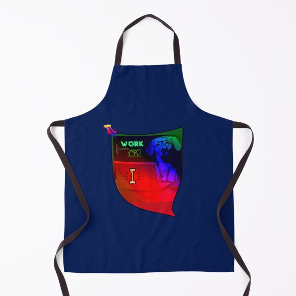Item preview, Colorful Dog with Laptop designed and sold by OMdesign10.