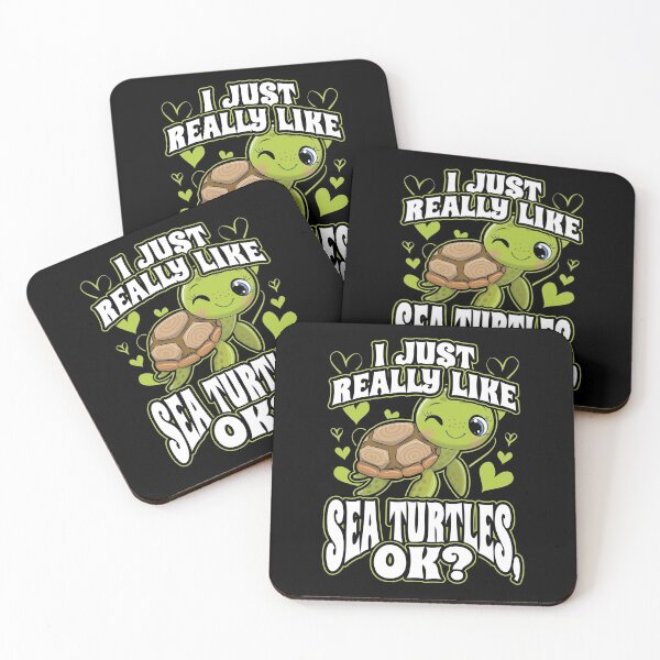 Item preview, I Just Really Like Sea Turtles OK Animal Nature Lover designed and sold by Hananiah Merch.