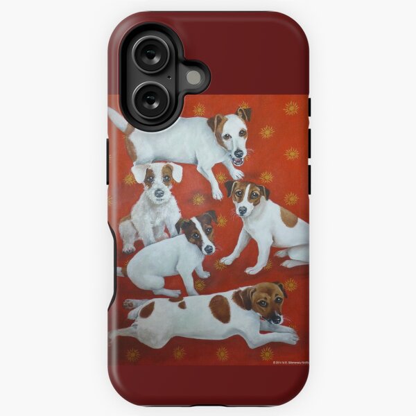 Jack Russells 2 iPhone Tough Case