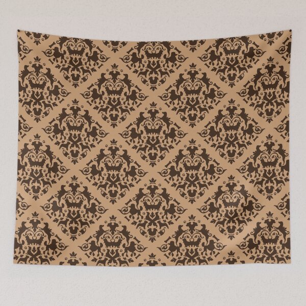 Item preview, Dog Damask designed and sold by PeachPaisleyPro.