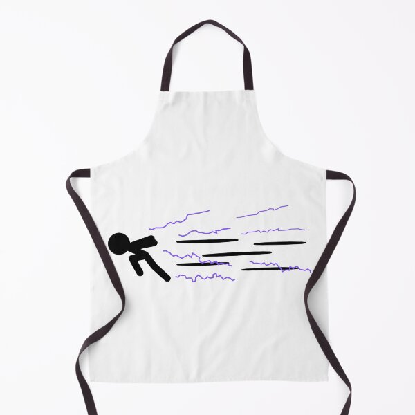 Item preview, Stickman running superspeed stickfigure designed and sold by Twonumbernines.
