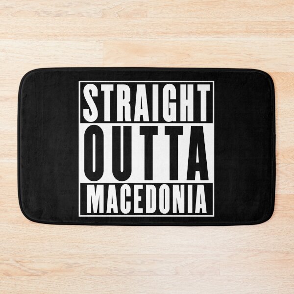 Item preview, Straight Outta Macedonia designed and sold by RandomStuffShop.