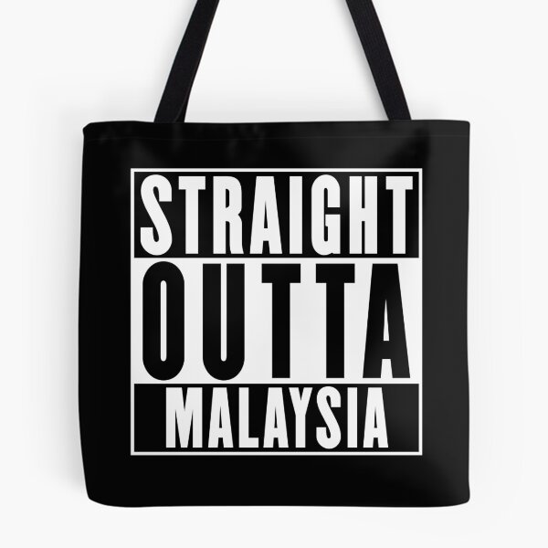 Item preview, Straight Outta Malaysia designed and sold by RandomStuffShop.