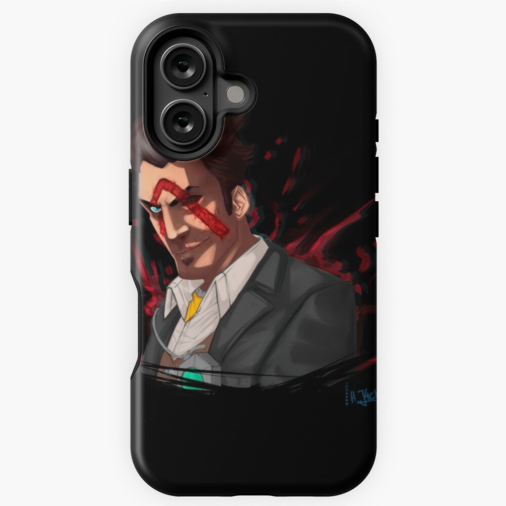 Vista previa del artículo con la obra «Funda resistente MagSafe para iPhone», diseñado y vendido por HandsomeJackass.