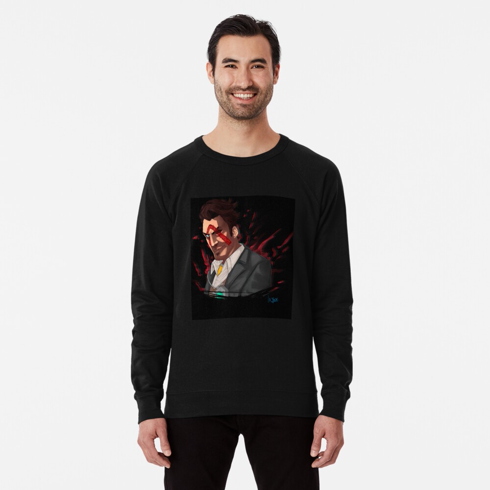 Vista previa del artículo con la obra «Sudadera ligera», diseñado y vendido por HandsomeJackass.