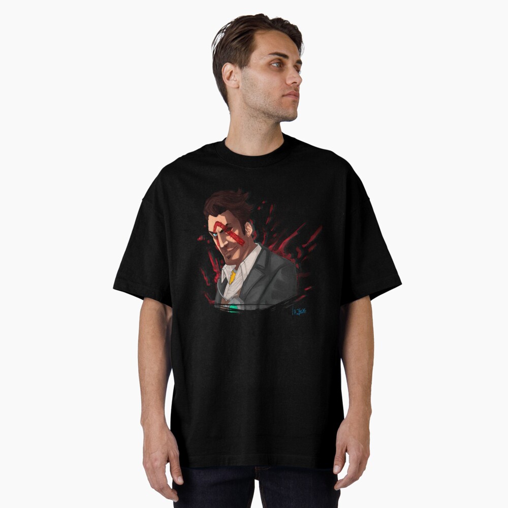 Vista previa del artículo con la obra «Camiseta holgada», diseñado y vendido por HandsomeJackass.