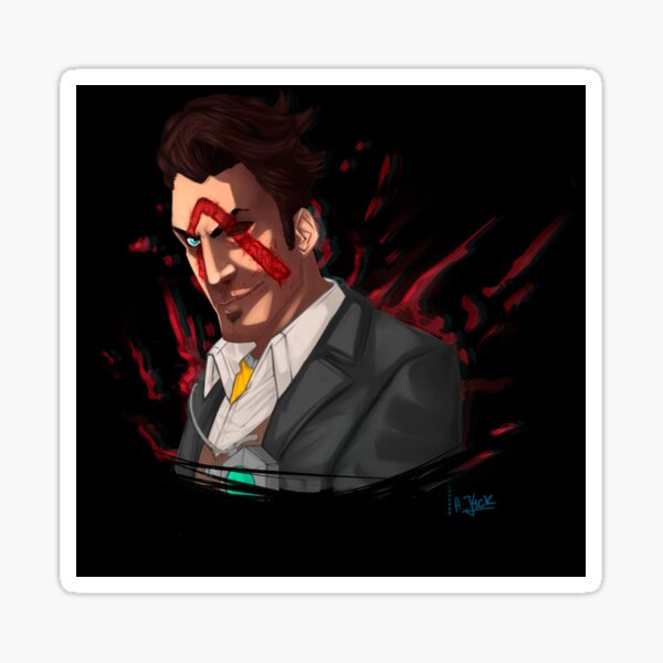 Vista previa del artículo con la obra «HANDSOME JACK - BORDERLANDS», diseñado y vendido por HandsomeJackass.