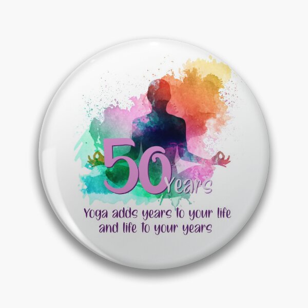 Item preview, Gift idea for the 50th birthday of a woman who loves yoga designed and sold by JIGGO.