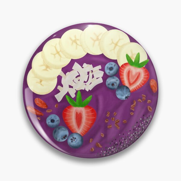 Item preview, Smoothie Acai Fruit Bowl Purple designed and sold by onepiconetreat.