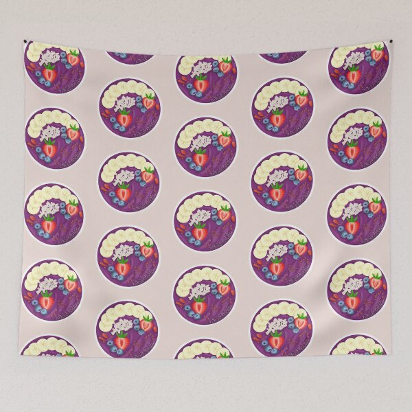 Item preview, Smoothie Acai Fruit Bowl Purple designed and sold by onepiconetreat.