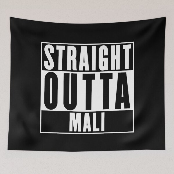 Item preview, Straight Outta Mali designed and sold by RandomStuffShop.