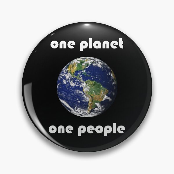 Item preview, One Planet One People designed and sold by ShirtheadDesign.