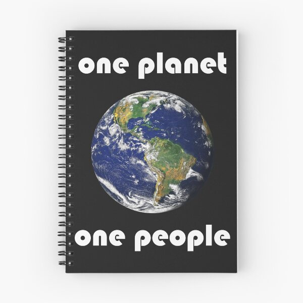 Item preview, One Planet One People designed and sold by ShirtheadDesign.