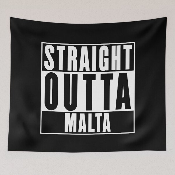 Item preview, Straight Outta Malta designed and sold by RandomStuffShop.