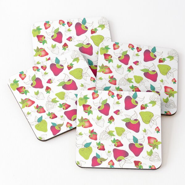 Item preview, Strawberry field pattern designed and sold by IngaDesign.