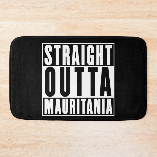 Item preview, Straight Outta Mauritania designed and sold by RandomStuffShop.