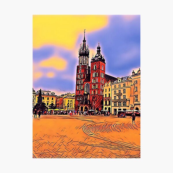 Item preview, Mariacki Church Cracow designed and sold by AidaArt.