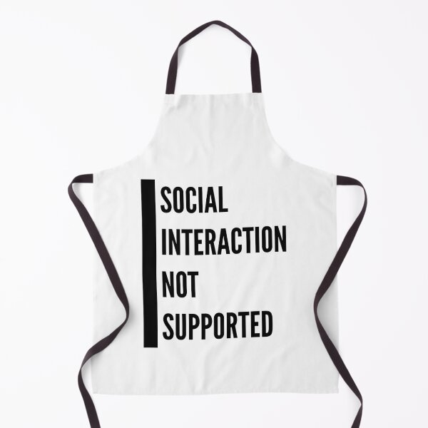 Item preview, Social interaction not supported designed and sold by Whiimsical.