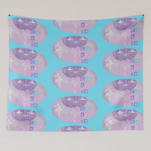 Item preview, Peace and Love designed and sold by mckinnon stewart.