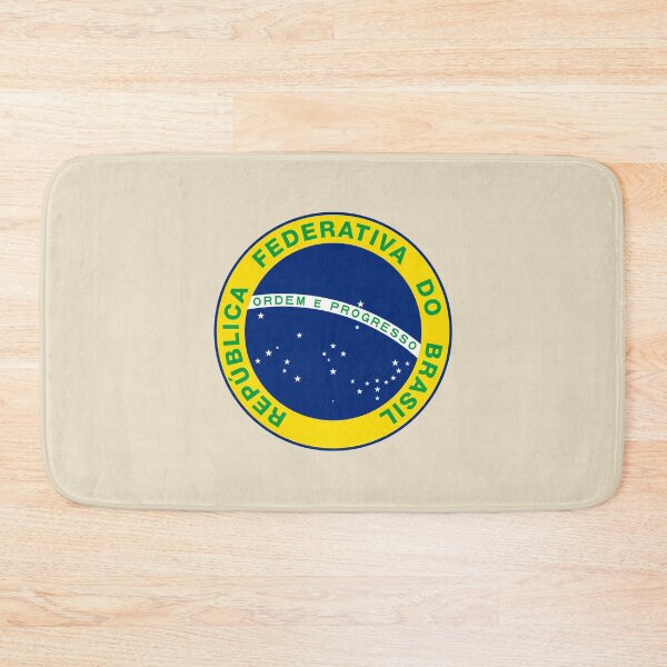 Item preview, National Seal of Brazil (Brasil), Country Coat of Arms, National Emblem designed and sold by webdango.