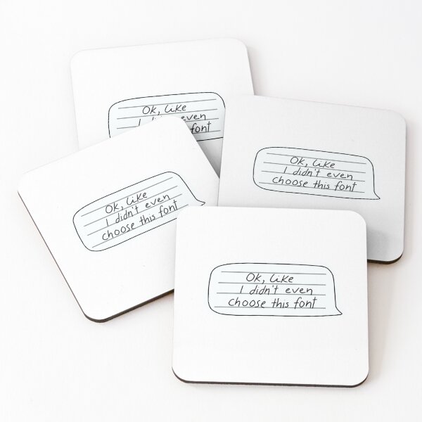 Item preview, I Didn't Choose This Font designed and sold by DesignedbyEmmy.