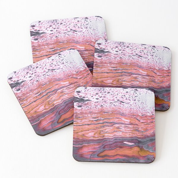 Item preview, Hydro Dipped Mauve Geode designed and sold by ArtRoomOregon.