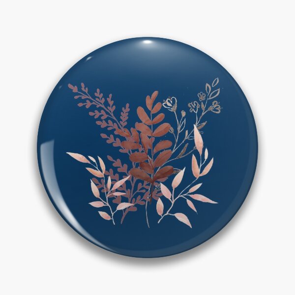 Item preview, Golden branches on dark petrol designed and sold by Ninaeva.