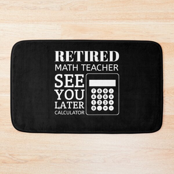Item preview, Retired Math Teacher Funny Math Teacher Retirement,Best gift for teacher on his retirement,Retirement gift for momTeacher designed and sold by Essakhi12.