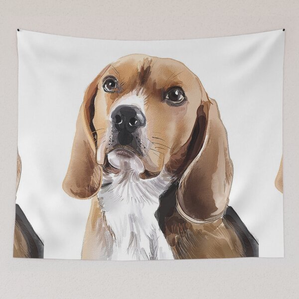 Item preview, Beagle dog portrait dogs pet pets puppy art cute Beagles  designed and sold by Coolstuff4you71.